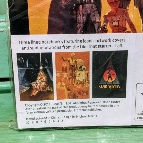 Chronicle Books Star Wars 40th Anniversary Notebook Collection Set - Picture 5 of 6